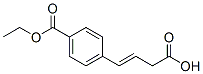 Benzoic acid, 4-[(1E)-3-carboxy-1-propenyl]-, 1-ethyl ester (9CI) Struktur