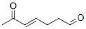 4-Heptenal, 6-oxo- (9CI) Struktur