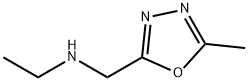 N-[(5-Methyl-1,3,4-oxadiazol-2-yl)methyl]-ethanamine Struktur