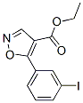 4-Isoxazolecarboxylicacid,5-(3-iodophenyl)-,ethylester(9CI) Struktur