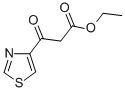 ETHYL-4-THIAZOLOYL-ACETATE Struktur