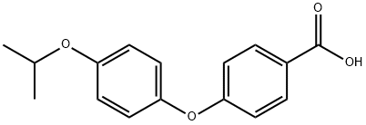 4-(4-ISOPROPOXY-PHENOXY)-BENZOIC ACID Struktur