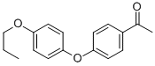 1-[4-(4-PROPOXY-PHENOXY)-PHENYL]-ETHANONE Struktur