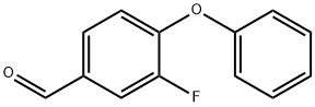 3-Fluoro-4-phenoxy-benzaldehyde Struktur