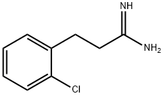 3-(2-CHLORO-PHENYL)-PROPIONAMIDINE Struktur