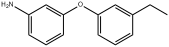 3-(3-ETHYL-PHENOXY)-PHENYLAMINE Struktur