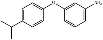 3-(4-ISOPROPYL-PHENOXY)-PHENYLAMINE Struktur