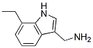 1H-Indole-3-MethanaMine, 7-ethyl- Struktur