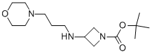 1-BOC-3-(3-MORPHOLIN-4-YL-PROPYLAMINO)-AZETIDINE Struktur