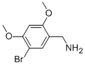 5-BROMO-2,4-DIMETHOXYBENZYLAMINE Struktur