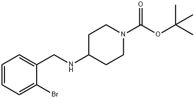 1-BOC-4-(2-BROMO-BENZYLAMINO)-PIPERIDINE price.