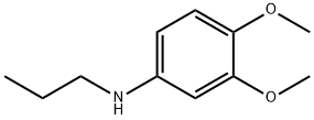 PROPYL-(3,4-DIMETHOXY-PHENYL)-AMINE Struktur