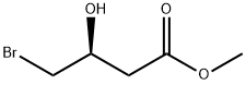 (S)-4-BROMO-3-HYDROXY-BUTYRIC ACID METHYL ESTER Struktur