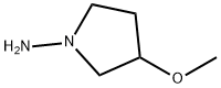 3-METHOXY-PYRROLIDIN-1-YLAMINE Struktur