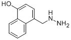 (4-HYDROXY-NAPHTHALEN-1-YLMETHYL)-HYDRAZINE Struktur