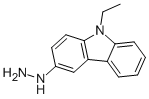 9-ETHYLCARBAZOL-3-YL-HYDRAZINE Struktur