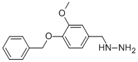 (4-BENZYLOXY-3-METHOXY-BENZYL)-HYDRAZINE Struktur