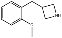 3-[(2-Methoxyphenyl)Methyl]azetidine Struktur