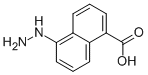 5-HYDRAZINO-NAPHTHALENE-1-CARBOXYLIC ACID Struktur