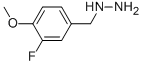 3-FLUORO-4-METHOXY-BENZYL-HYDRAZINE Struktur