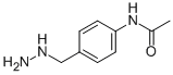 N-[4-(HYDRAZINYLMETHYL)PHENYL]ACETAMIDE Struktur