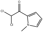 Ethanone, 2,2-dichloro-1-(1-methyl-1H-pyrrol-2-yl)- (9CI) Struktur