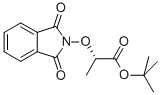 Propanoic acid, 2-[(1,3-dihydro-1,3-dioxo-2H-isoindol-2-yl)oxy]-, 1,1-dimethylethyl ester, (2S)- Struktur