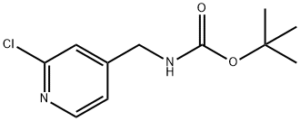 CarbaMic acid, (2-chloro-4-pyridinyl)Methyl-, 1,1-diMethylethyl ester (9CI) Struktur