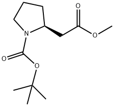 METHYL (2S)-PYRROLIDIN-2-YLACETATE Struktur