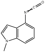 4-ISOCYANATO-1-METHYL-1H-INDOLE Struktur