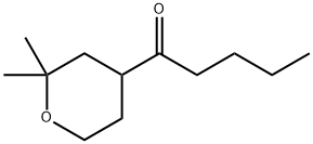 1-(2,2-DIMETHYL-TETRAHYDRO-PYRAN-4-YL)-PENTAN-1-ONE Struktur