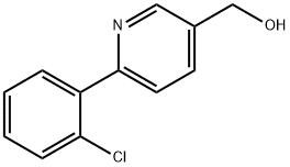 [6-(2-CHLOROPHENYL)PYRIDIN-3-YL]METHANOL Struktur