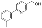 (6-M-TOLYLPYRIDIN-3-YL)METHANOL Struktur