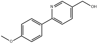 [6-(4-METHOXYPHENYL)PYRIDIN-3-YL]METHANOL Struktur