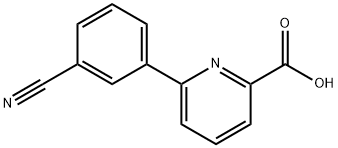 6-(2-Acetylaminophenyl)-picolinic acid Struktur