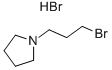 1-(3-BROMOPROPYL)-PYRROLIDINE HYDROBROMIDE Struktur