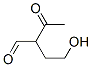 Butanal, 2-acetyl-4-hydroxy- (9CI) Struktur