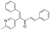 6-Methyl-3-pyridyl styrylketone Struktur