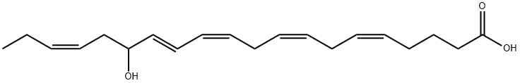 (+/-)-15-HYDROXY-5Z,8Z,11Z,13E,17Z-EICOSAPENTAENOIC ACID Struktur