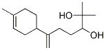 2-Methyl-6-(4-methyl-3-cyclohexen-1-yl)-6-heptene-2,3-diol Struktur