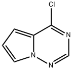 4-氯吡咯并[1,2-F][1,2,4]三嗪 結(jié)構(gòu)式