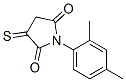 Succinimide,  thio-N-2,4-xylyl-  (7CI) Struktur