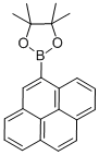 1,3,2-DIOXABOROLANE, 4,4,5,5-TETRAMETHYL-2-(4-PYRENYL)- Struktur