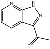 1-(1H-吡唑并[3,4-B]吡啶-3-基)乙酮, 889451-31-4, 結構式