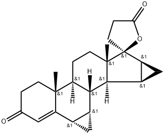 6α,7α-Drospirenone Struktur