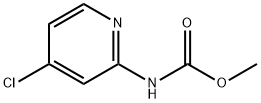 METHYL 4-CHLOROPYRIDIN-2-YLCARBAMATE 97 Struktur