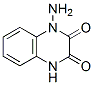 2,3-Quinoxalinedione,1-amino-1,4-dihydro-(9CI) Struktur