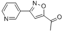 5-ACETYL-3(3-PYRIDYL)-ISOXAZOLE Struktur