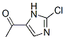 Ethanone,  1-(2-chloro-1H-imidazol-5-yl)- Struktur