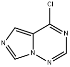 4-chloroimidazo[1,5-f][1,2,4]triazine Struktur